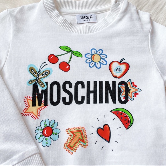 Sold 💫💫Moschino baby sweatshirt 9-12 month - Picture 3 of 5
